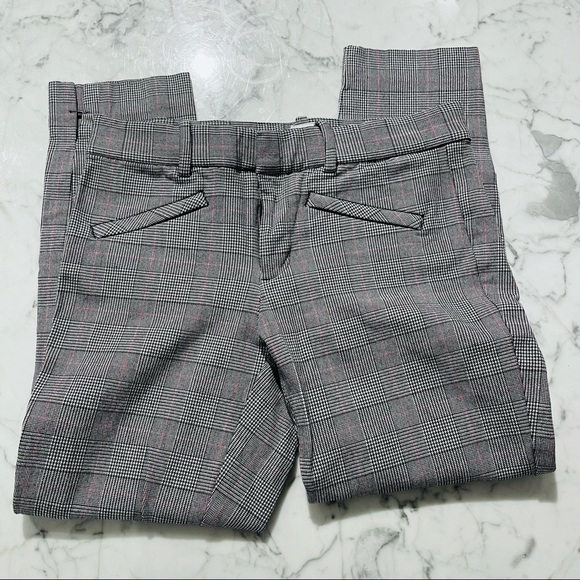 NEW Plaid Pants - Grey and Pink - Picture 4 of 11